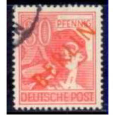 ABE0011UB-SELO AAS COM SOBRETAXA VERMELHA, 30P - ALEMANHA BERLIN - 1948 - U