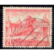 ABE0104U-SELO CONFERÊNCIA DOS QUATRO - ALEMANHA BERLIN - 1954 - U