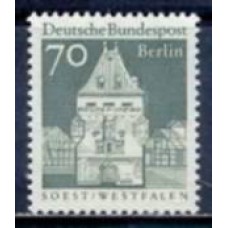 ABE0276M-SELO EDIFÍCIOS HISTÓRICOS, 70P - ALEMANHA BERLIN - 1967/69 - MINT