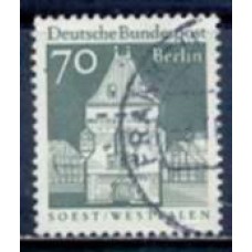 ABE0276U-SELO EDIFÍCIOS HISTÓRICOS, 70P - ALEMANHA BERLIN - 1967/69 - U