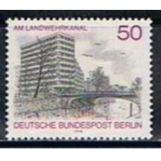 ABE0545M-SELO VISTAS DE BERLIN, 50P - ALEMANHA BERLIN - 1978 - MINT