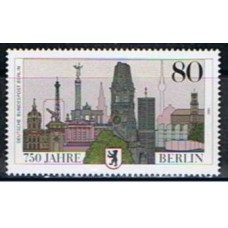 ABE0733M-SELO 750º ANIVERSÁRIO DE BERLIN - ALEMANHA BERLIN - 1987 - MINT