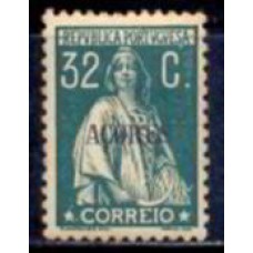 AÇO0207N-SELO CERES, 32C - AÇORES - 1923/26 - N