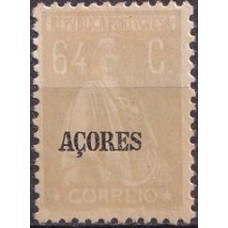 AÇO0211N-SELO CERES, 64C - AÇORES - 1923/26 - N