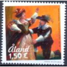 ALA0388M-SELO CENTENÁRIO DA COMPANHIA DE TEATRO MARIEHAMN - ALAND - 2014 - MINT