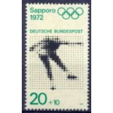 ALF0545N-SELO OLÍMPÍADAS DE INVERNO DE SAPPORO, 20P - ALEMANHA FEDERAL - 1971 - N