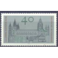 ALF0694M-SELO MILÊNIO DA CATEDRAL DE MAYENCE - ALEMANHA FEDERAL - 1975 - MINT