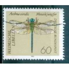 ALF1377U-SELO LIBÉLULAS, 60P AESHNA VIRIDIS - ALEMANHA FEDERAL - 1991 - U