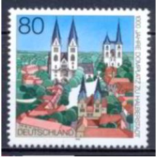 ALF1678M-SELO MILÊNIO DA CATEDRAL DE HALBERSTADT - ALEMANHA - 1996 - MINT