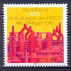 ALF1707M-SELO ANTIGA USINA SIDERÚRGICA DE VOLKLINGEN - ALEMANHA - 1996 - MINT