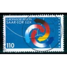 ALF1789U-SELO REGIÃO EUROPEIA SARR-LOR-LUX - ALEMANHA - 1997 - U