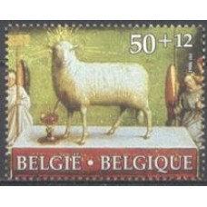 BEL2209N-SELO SÉRIE CULTURAL, 50F (DO BLOCO) - BÉLGICA - 1986 - N