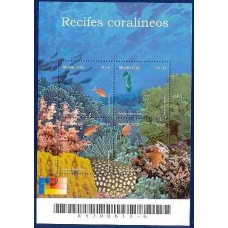 BL0125M-BLOCO ECOSSISTEMA DE RECIFES CORALÍNEOS - 2002 - MINT