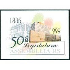 BP0205-BILHETE POSTAL 50ª LEGISLATURA DA ASSEMBLEIA RS - 1998