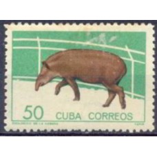 CUB0780NB-SELO ZOO DE HAVANA, 50C - CUBA - 1964 - N