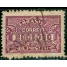 DE0057U-SELO DEPÓSITO, 200$000 'F1' - 1924 - U