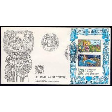 FD0412.01-FDC BLOCO LUBRAPEX 86 - LITERATURA DE CORDEL - 1986 - CBC RIO DE JANEIRO