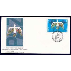 FD0660-FDC 50º ANIVERSÁRIO DA ONU - 1995 - CBC BRASÍLIA