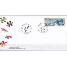 FD0731BA.07-FDC RELAÇÕES DIPLOMÁTICAS ALEMANHA, CIÊNCIA E EDUCAÇÃO - 2013 - CBC RIO DE JANEIRO