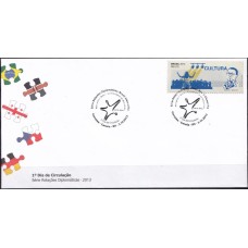 FD0731BD.03-FDC RELAÇÕES DIPLOMÁTICAS ALEMANHA, CULTURA - 2013 - CBC CANELA