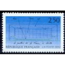 FRA2736M-SELO EXPOSIÇÃO UNIVERSAL DE SEVILHA EXPO 92 - FRANÇA - 1992 - MINT