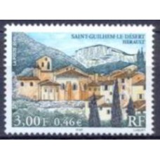 FRA3310M-SELO SÉRIE TURÍSTICA - SÃO GUILHERME LE DESERT - FRANÇA - 2000 - MINT