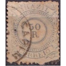 IM0063U.02-SELO CIFRA, 50 RÉIS - 1885 - U