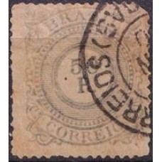 IM0063U.18-SELO CIFRA, 50 RÉIS - 1885 - U