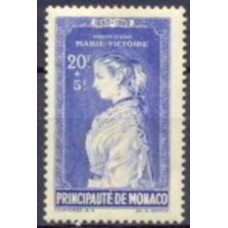 MNC0248N-SELO PRÍNCIPES E PRINCESAS, 20F - MÔNACO - 1942 - N