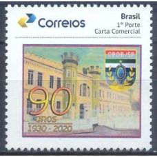 PB0184M-SELO PERSONALIZADO CPOR/SP 90 ANOS, GOMADO - 2020 - MINT