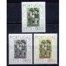 POR1252M-SÉRIE CAMPANHA DE ESTIMULAÇÃO CULTURAL E DE INFORMAÇÃO CÍVICA - PORTUGAL - 1975 - MINT