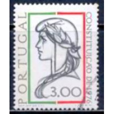 POR1319U-SELO CONSTITUIÇÃO DA REPÚBLICA - PORTUGAL - 1976 - U