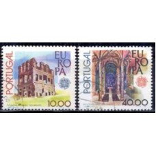 POR1383U-SÉRIE EUROPA - MONUMENTOS - PORTUGAL - 1978 - U