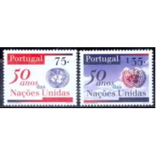 POR2054M-SÉRIE 50º ANIVERSÁRIO DAS NAÇÕES UNIDAS - PORTUGAL - 1995 - MINT