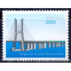 POR2227M-SELO INAUGURAÇÃO DA PONTE VASCO DA GAMA - PORTUGAL - 1998 - MINT