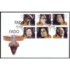 PORF3668-FDC SÉRIE FADO - PORTUGAL - 2011