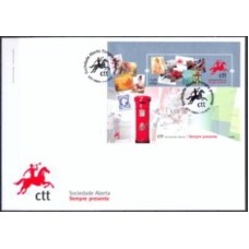 PORF3879-FDC BLOCO CTT SOCIEDADE ABERTA - PORTUGAL - 2014