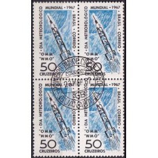 QC0566.01-QUADRA DIA METEORÓGICO MUNDIAL - 1967 - CPD GUANABARA