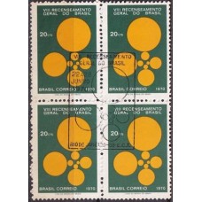 QC0677.03-QUADRA 8º RECENSEAMENTO GERAL DO BRASIL - 1970 - CBC RIO DE JANEIRO