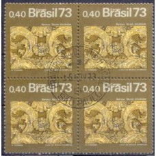 QC0811.01-QUADRA ARTE BARROCA DO BRASIL, TALHA DOURADA - 1973 - CPD SÃO PAULO