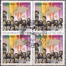 QC0841.03-QUADRA FORMAÇÃO DA ETNIA BRASILEIRA - CORRENTES MIGRATÓRIAS, CORRENTES MIGRATÓRIAS - 1974 - CPD SÃO PAULO