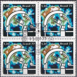 QC1008.28-QUADRA SESQUICENTENÁRIO DO OBSERVATÓRIO NACIONAL - 1977 - CPD SÃO PAULO