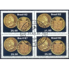QC1278.02-QUADRA MUSEU DE VALORES DO BANCO CENTRAL DO BRASIL, PEÇA DA COROAÇÃO DE DOM PEDRO I - 1982 - CPD SÃO PAULO