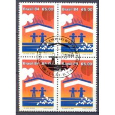 QC1411-QUADRA 20 ANOS DO BNH - BANCO NACIONAL DE HABITAÇÃO - 1984 - CBC RIO DE JANEIRO