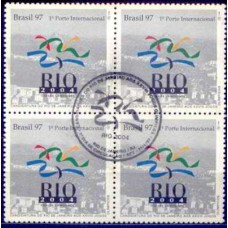 QC2022-QUADRA CANDIDATURA DO RIO DE JANEIRO AOS XXVIII JOGOS OLÍMPICOS - 1997 - CBC RIO DE JANEIRO