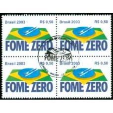 QC2538-QUADRA FOME ZERO - 2003 - CBC BRASÍLIA