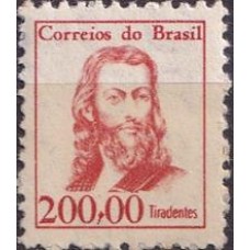 RE0523N-SELO VULTOS CÉLEBRES, TIRADENTES - 1965 - N