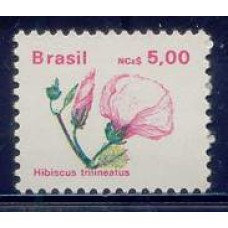 RE0674M-SELO FLORA BRASILEIRA, 5,00 - 1990 - MINT