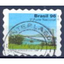 RE0725U-SELO TURISMO NO BRASIL II, PONTE HERCÍLIO LUZ/SC - 1997 - U