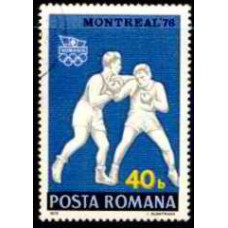 ROM2965U-SELO OLIMPÍADAS DE MONTREAL, 40B - ROMÊNIA - 1976 - U